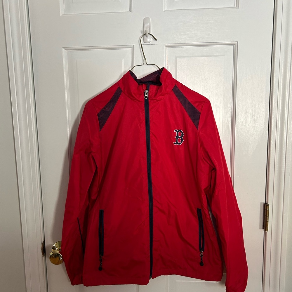 Genuine Merchandise Red Windbreaker Jacket